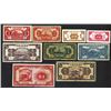 Image 1 : Anhwei Regional Bank, 1937 Issue Banknote Assortment - Complete Set.