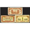 Image 1 : Bank of Shansi, Charhar & Hopei 1945-46 Banknote Trio.