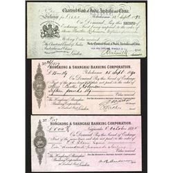 Second Exchange drafts, 1890s.