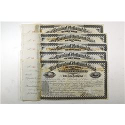 Chemical National Bank of NY. 1881.