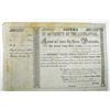 Image 2 : Detroit Young Men's Society. 1849 Stock Certificate.