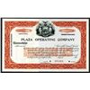 Image 1 : Plaza Operating Company, "Plaza Hotel" 190x, Specimen Stock Certificate.
