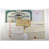 Image 1 : Boston, Hartford & Erie Railroad Co. Bond and other RR related documents.