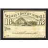 Image 1 : St. Louis & Iron Mountain Rail Road pass.