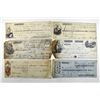 Image 2 : Various Checks and Receipts, 1850s-1870s.