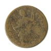Image 2 : Colonial. Connecticut. Cent. Well worn by identifiable as one.
