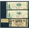 Image 1 : Central Mining Co. MI. 10 Dollar 1870-71 script (2), plus others.