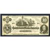 Image 1 : Confederate States. 10 Dollars. 1862.