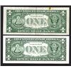 Image 2 : Federal Reserve Note fold error and low #.