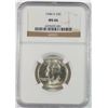 Image 1 : 1940-S WASHINGTON QUARTER, NGC MS-66
