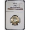 Image 1 : 1949-D WASHINGTON QUARTER, NGC MS-66