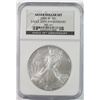 Image 1 : 2006-W AMERICAN SILVER EAGLE, NGC MS-69