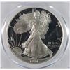 Image 2 : 1994-P PROOF AMERICAN SILVER EAGLE, PCGS  PR-70 DCAM  RARE!!!