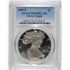 Image 1 : 2000-P PROOF AMERICAN SILVER EAGLE, PCGS PR-70 DCAM