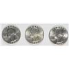 Image 2 : BU ROLL OF 1964 SILVER WASHINGTON QUARTERS