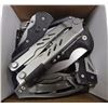 Image 1 : Box of 10 Gerber Multi-Tools and Knives. New and Used.