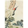 Image 3 : WC Crane Under Pine Tree w/Frame Lu Pingshu1917-99