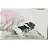 Image 3 : WC Landscape Painting on Paper w/Frame Signed