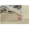 Image 3 : WC Lady Figure on Paper Signed Ren Bonian 1840-95