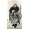 Image 1 : WC Man Figure Painting on Paper Signed Wu Danshan