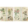 Image 1 : 4 Pc WC Flowers Scroll Wang Xuetao 1903-1982
