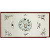 Image 1 : Chinese Lotus Embroidery on Silk w/ Frame