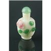 Image 3 : 19th C. Peking Glass Snuff Bottle with Spoon