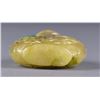 Image 3 : 19th C. Chinese Yellow Jade Carved Snuff Bottle