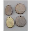 Image 2 : 4 Pcs of Chinese Hardstone Immortal Pendants