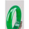 Image 4 : Pair of Chinese Emerald Green Hardstone Bangles