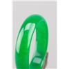 Image 5 : Pair of Chinese Emerald Green Hardstone Bangles