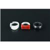 Image 2 : Chinese 3 Pieces Agate Rings