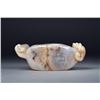 Image 1 : Archaistic Chinese Carved Agate Ritual Vessel