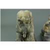 Image 6 : Pair Chinese Hardstone Carved Lions