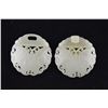 Image 1 : 18th C. Chinese White Jade Butterfly Belt Buckle