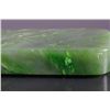 Image 7 : Fine Translucent Flower Green Jade Paper Weight