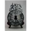 Image 1 : Chinese Black Jade Figures & Characters Disc