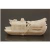 Image 4 : Very Fine Chinese Hetian White Jade Carved Boat
