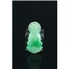 Image 1 : Chinese Emerald Green Jadeite Kwanyin Pendant