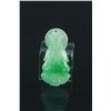 Image 2 : Chinese Emerald Green Jadeite Kwanyin Pendant