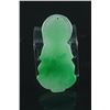 Image 4 : Chinese Emerald Green Jadeite Kwanyin Pendant