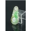 Image 1 : Chinese Translucent Green Jadeite Pendant