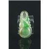 Image 3 : Chinese Translucent Green Jadeite Pendant