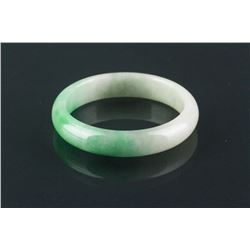 Chinese Apple Green Jadeite Bangle