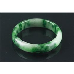 Chinese Spinach Green Jadeite Bangle