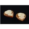 Image 1 : Genuine Cameo Heart Gemstone Retail $110