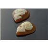 Image 3 : Genuine Cameo Heart Gemstone Retail $110