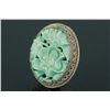 Image 2 : Old Chinese Turquoise with Silver Frame