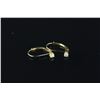 Image 4 : 14kt Gold Diamond Leverback Earrings CRV $571