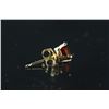 Image 5 : 14kt Gold Garnet Earrings Retail $210